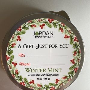 Jordan Essentials, Winter Mint lotion bar
